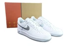 Nike Air Force One Retro Shoes White Trainers Silver Swoosh Sneakers Men Shoes