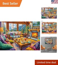 Interactive 1000 Piece Puzzle for Adults - Stress Relief and Creativity Booster