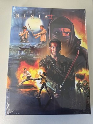 Ninja Shadow of a Tear Limited 150 Uncut Mediabook Wattiert Cover A/Retro Gold63