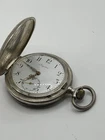 Antique Longines 900 Silver Pocket Watch Paris Grand Prix 1900 Case Vintage 52MM