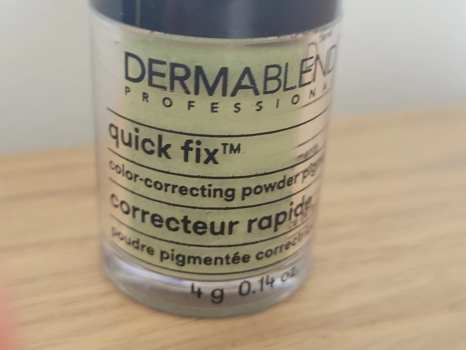 DermaBlend Quick Fix Correcting Powder Pigments Concealer GREEN SCR30W, 0.14oz. - Image 4 of 4