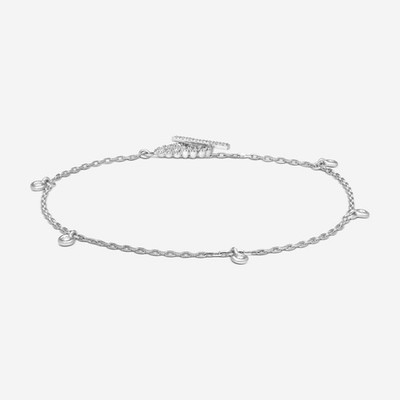 Gucci GG Running 18K Weißgold und Diamant Armband YBA4816710020 UVP 2.300 $