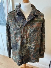German Army Light Field Combat Jacket Flecktarn Camo 185-195/100 Gr13