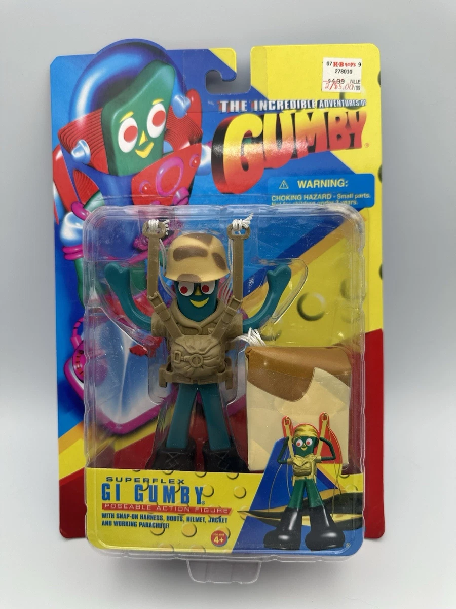 Trendmasters Gumby Cartoon & TV Character Action Figure Action