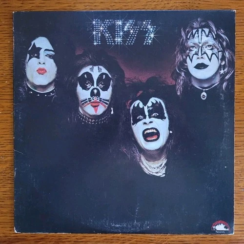 KISS Self-Titled 1975 LP Tan Casablanca NBLP-7001 VG/VG w/Inner VINTAGE