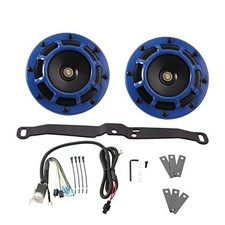 Waterproof Car Horn Loud Super tone High blue horn with harness and bracket
