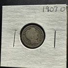 1907 o barber dime