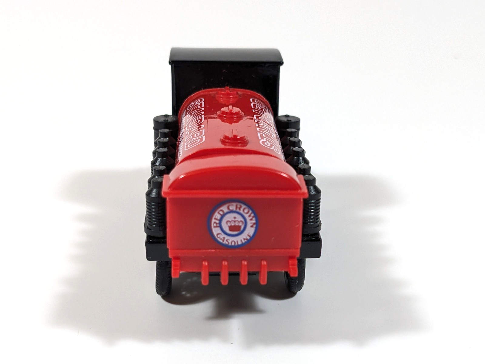 Lledo Standard Oil Red Crown Gasoline black diecast truck.