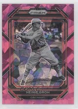 2023 Panini Prizm Pink Ice Prizm Heinie Groh #232 07rd