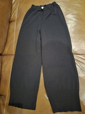 Sarah Pacini Strickhose schwarz leicht glitzernd mit schönen Bündchen Gr. 1 S