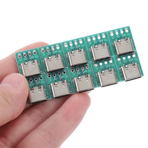 12 Pcs USB C-type Splitter Board to Converter PCB Support Module - Afbeelding 7 van 12