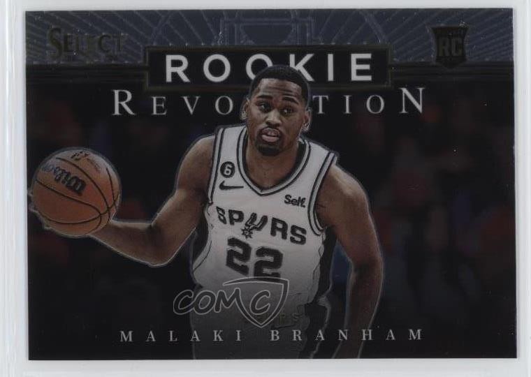 2022-23 Panini Select Rookie Revolution Malaki Branham #6 19k9