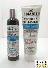 Weightless air dry cream hydro style flexi jelly Curlsmith 8fl oz 2 pack