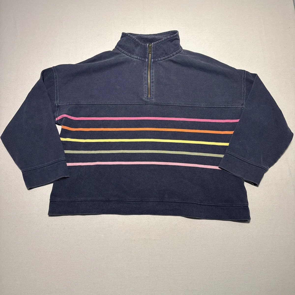 Sweat à col zippé en molleton - Rose - - 12.00