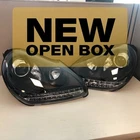 LED DRL Projector Headlights For 03-06 Porsche Cayenne 955 Halogen - OPEN BOX
