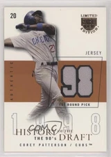 2004 Skybox Limited Edition Copper 78/98 Corey Patterson #HDA-CP Auto 7l6