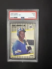 1989 FLEER #548 KEN GRIFFEY JR. ROOKIE RC PSA 7