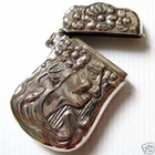 AUTHENTIC 925 SILVER CASE VESTA MATCH SAFE APHRODITE ANGEL