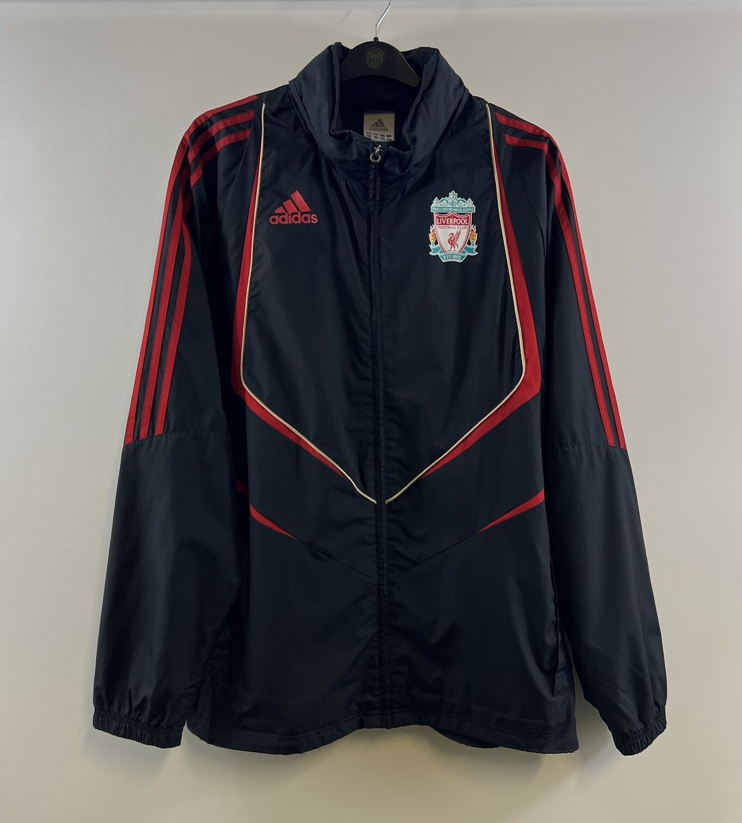 Liverpool Bench Football Jacket 2009/10 Adults XL Adidas C504 | eBay