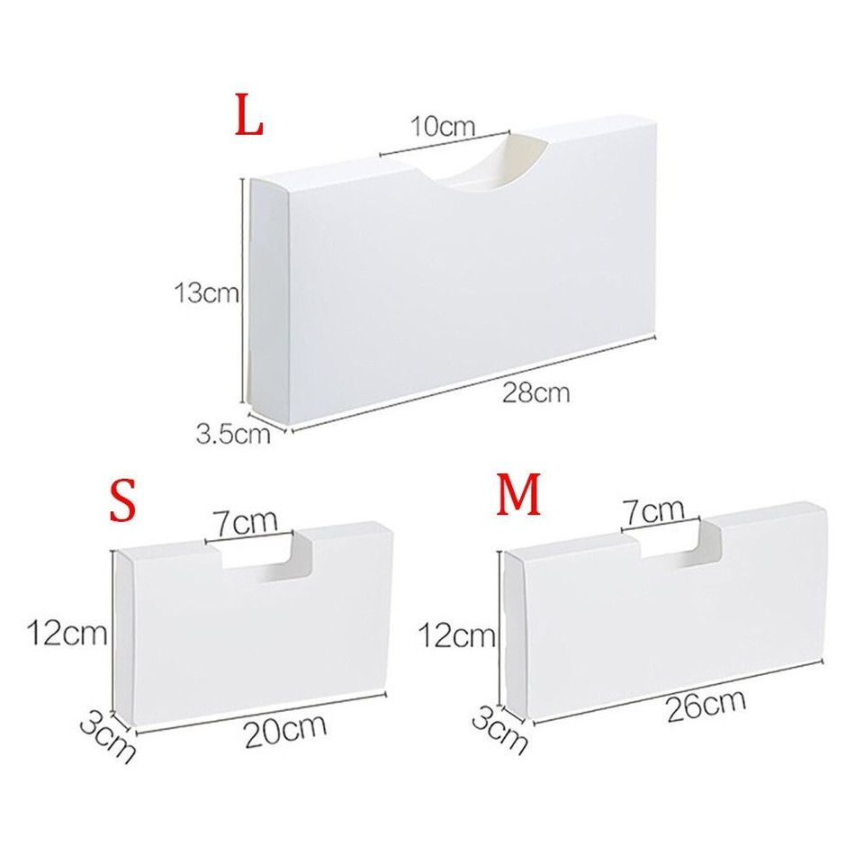 3Sizes Bag Dispenser Plastic Bag Organizer Bag Storage Box Fresh