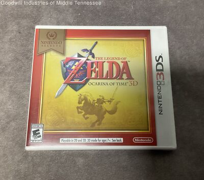 The Legend of Zelda: Ocarina of Time 3D (Nintendo 3DS, 2011) for