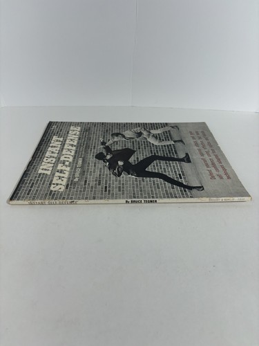 INSTANT SELF-DEFENSE BY BRUCE TEGNER 1965 Paperback 1st Edition Martial Arts C6 - Picture 3 of 16