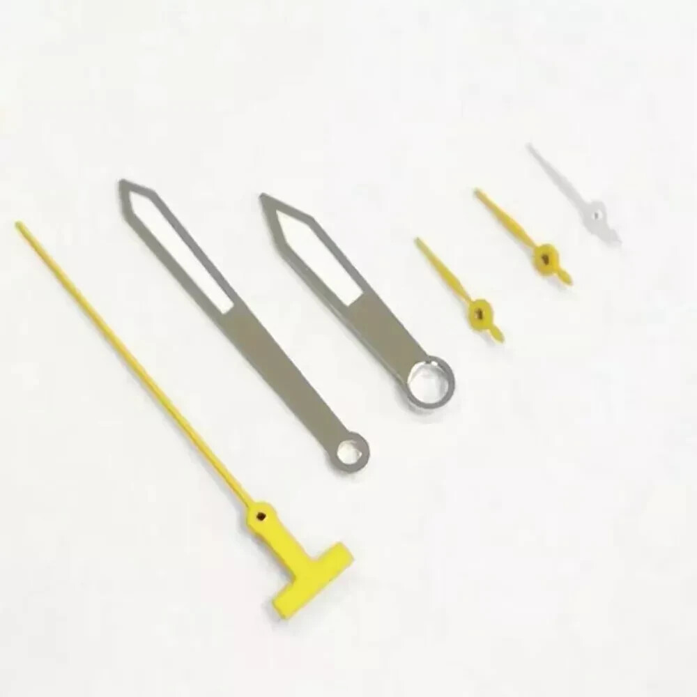 Tissot T461 T17 PRC200 watch hands set - 6 pieces including hour and chronograph-image