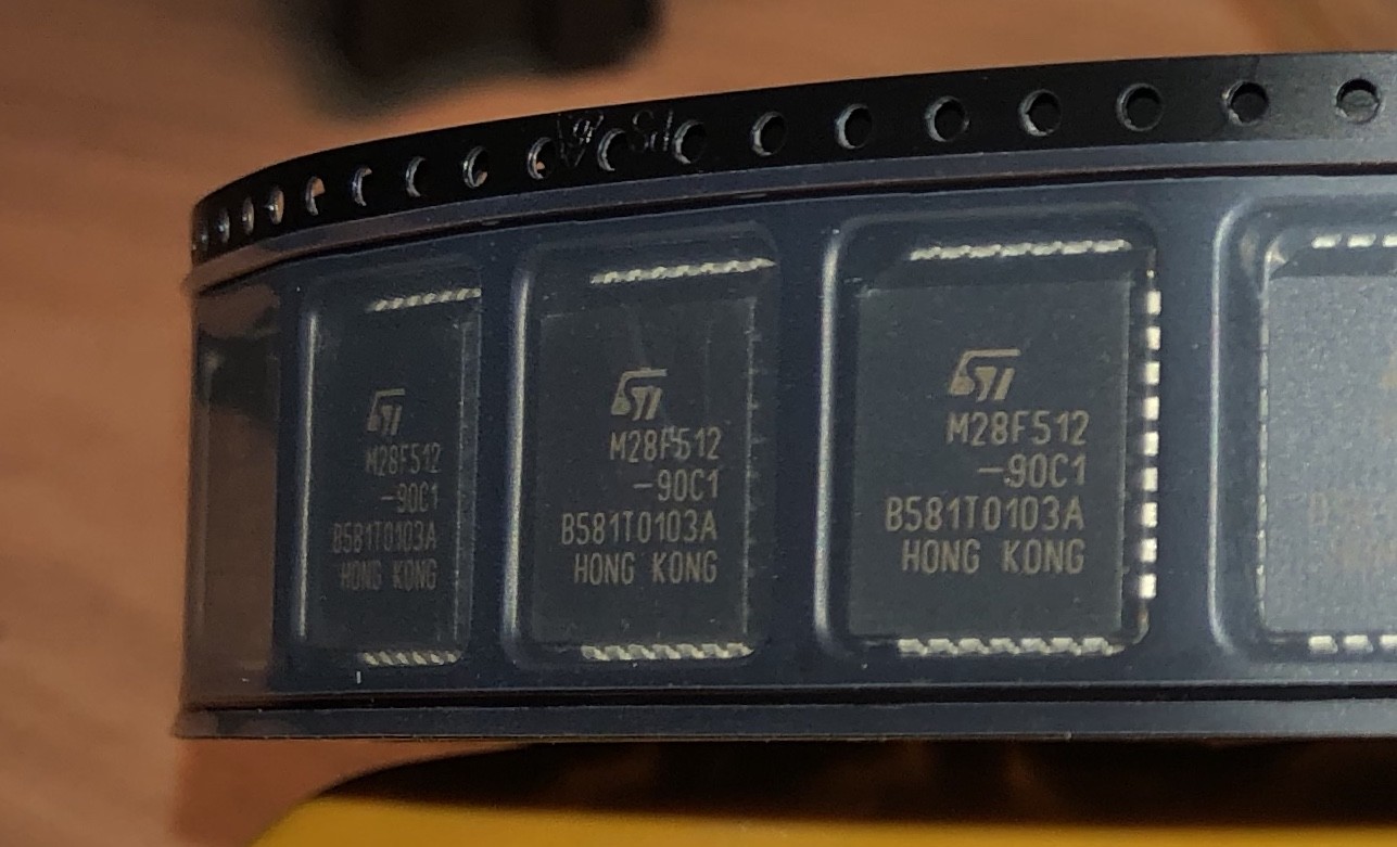 1 Pièce M28F512-12C4 PLCC-32 ST - Foto 2