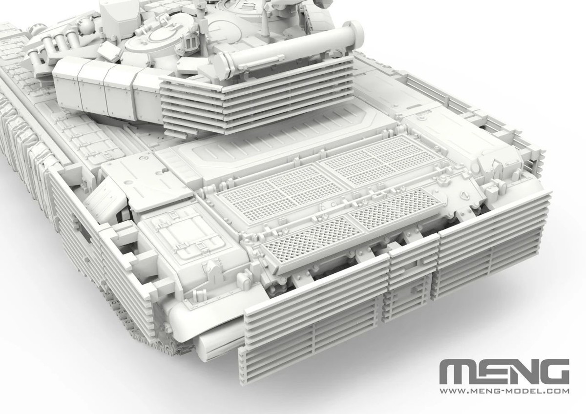 MENG 1/35 T-72B3M & V-84エンジン Product News-The Latest Variant of a Half-century-old Tank