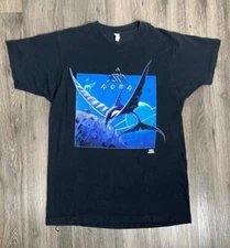 Asia Aqua Tour 1992 Band Black Cotton T Shirt Full Size S-5XL AM762