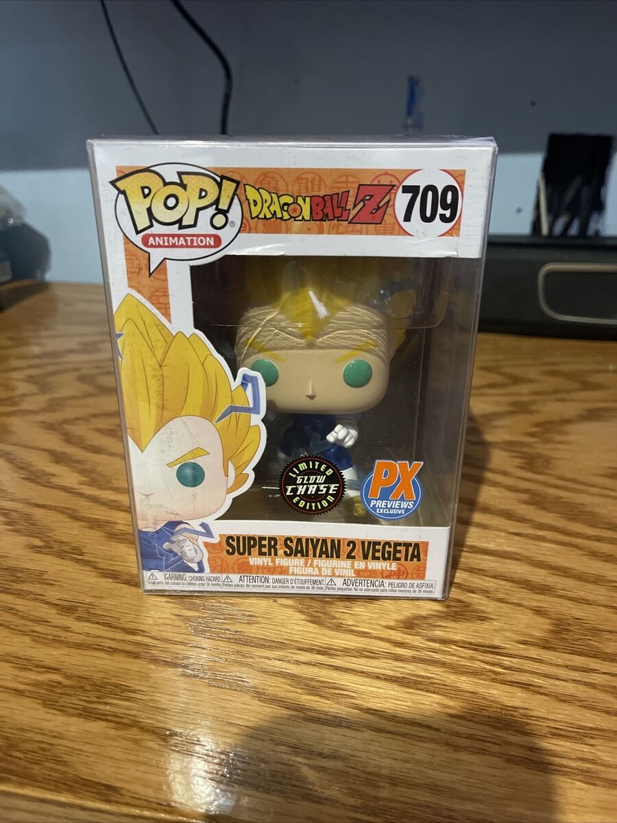  POP Animation Dragon Ball Z Super Saiyan 2 Vegeta PX VIN Figure  Chase Limited Edition : Toys & Games