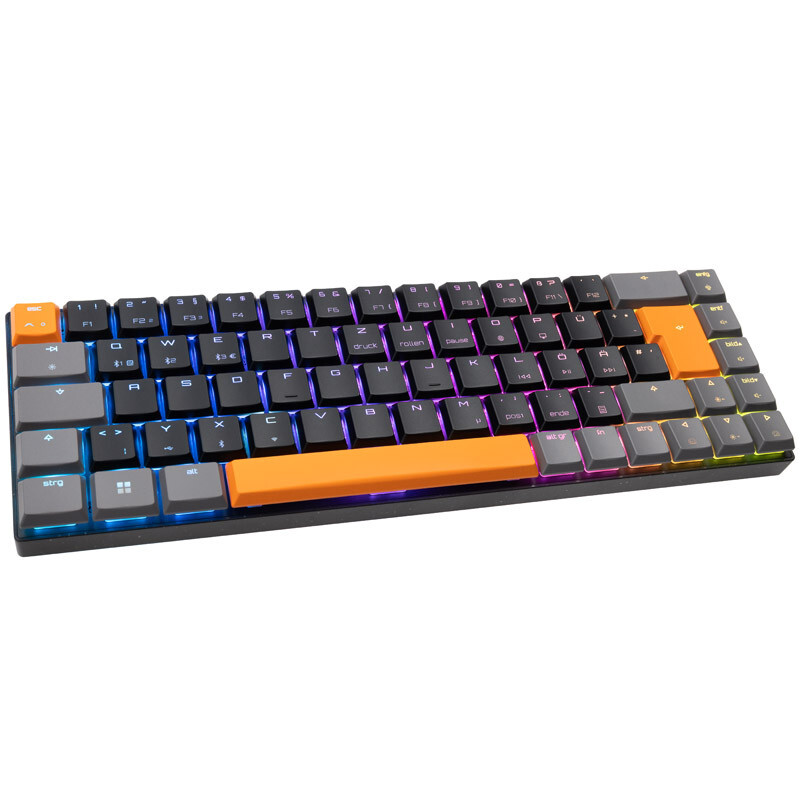 CHERRY MX MX-LP 2.1 Keyboard compact backlit wireless USB, G80-3860LVADE-2