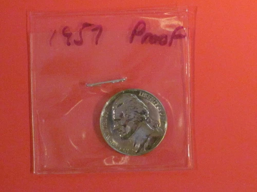 1957-P Jefferson Nickel — photo from another recent sale