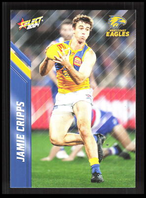 AFL 2024 Select West Coast Eagles Jamie Cripps 163 Card CB-1-4-B-3