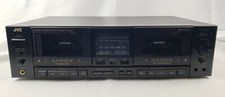 JVC TD-W501 Stereo Double Cassette Deck Tape Player Recorder Victor Japan Retro