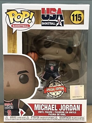 スポーツ Funko Pop USA Michael Jordan #114 & #115 2 Michael Jordan Team USA Funko Pops: 114 Target Exclusive+