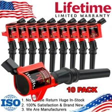 10 Pack Ignition Coils For Ford F150 F250 F350 4.6L 5.4L V8 & 6.8L V10 DG508 US