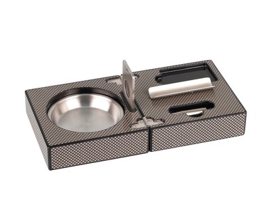 Zig.-Set''Carbone Finish mit Ascher, Cutter und Rundcutter''