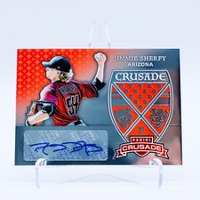 2018 Panini Chronicles Crusade Signatures Jimmie Sherfy RC Auto #CS-JS