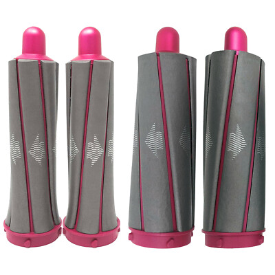 Dyson Airwrap  Haarstyler 30 mm + 40 mm Fässer Lockenwickler Aufsatz Nickel Fuchsia
