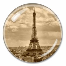 Eiffel Tower French Crystal Paperweight