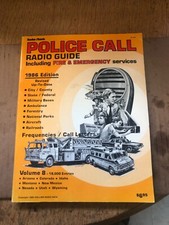 Radio Shack Police Call Radio Guide 1986 Edition Volume 8