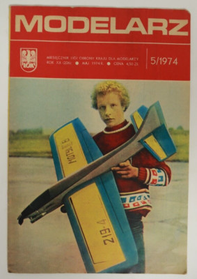 Modelarz Modeller Polish Magazine 1974 Issue #5 Country Defense League LOX