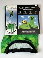 Cuddl Duds Boys Warm Baselayers Long Sleeve Crew  Pant 2 Piece NWT