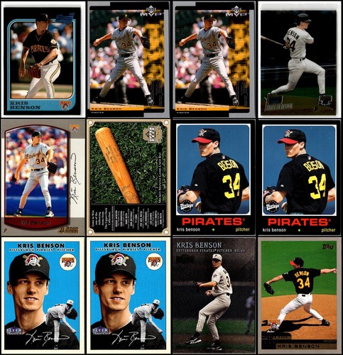 Kris Benson (34) Card Lot - SELLING OUT NOW – ACT BEFORE YOU REGRET IT! - Picture 2 of 6
