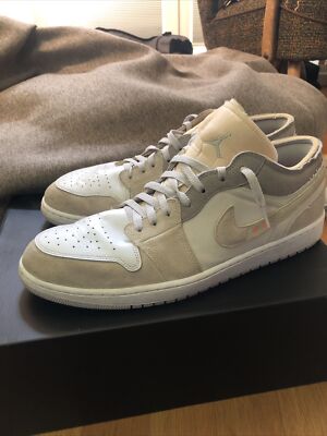 Jordan 1 Low Inside Out Cream White Light Grey