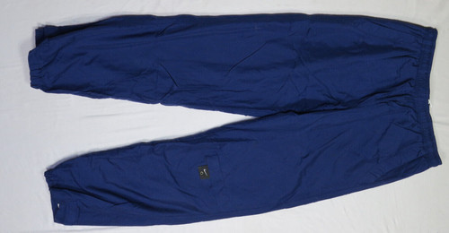 NIKE BOYS SWEATPANT XL (18-20) NAVY BLUE NYLON JERSEY LINED WIND CARGO JOGGER