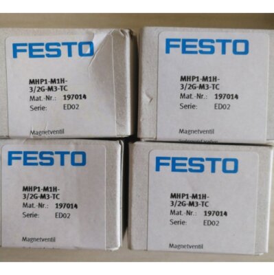 Festo-MHP1-M1H-3/2G-M3-TC 197014 New Solenoid Valve 