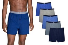 Fruit of The Loom Men's Soft Stretch-Knit Boxer Multipack Large 36-38, Assorted