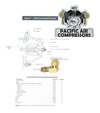 SAYLOR BEALL 6155 / 6156 / 6157 UNLOADER VALVE 5/16" TUBING, 703 / 705 / 707